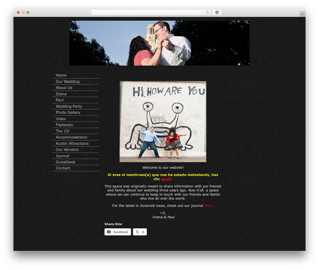 Theme WordPress WordPress Theme Generator - dianaandpaul.net