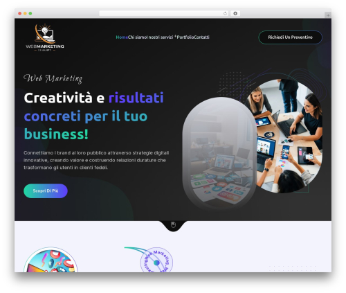 Webency WordPress theme - silvianeri.eu