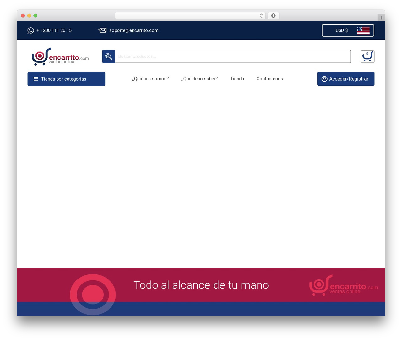 WordPress theme Hello Elementor - encarrito.com