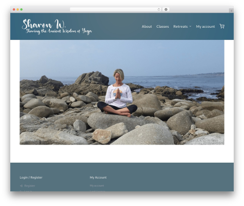 Tabbed contents WordPress plugin - sharingwisdomyoga.com