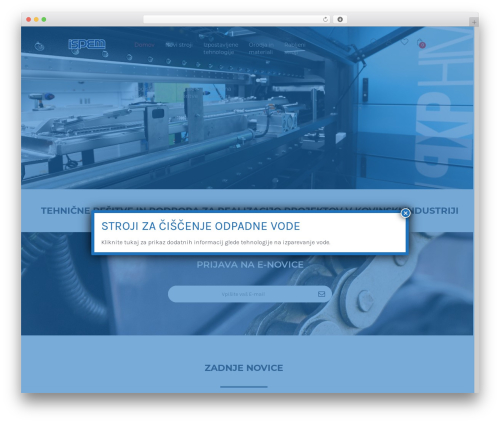 WordPress theme snsanton - ispem.com