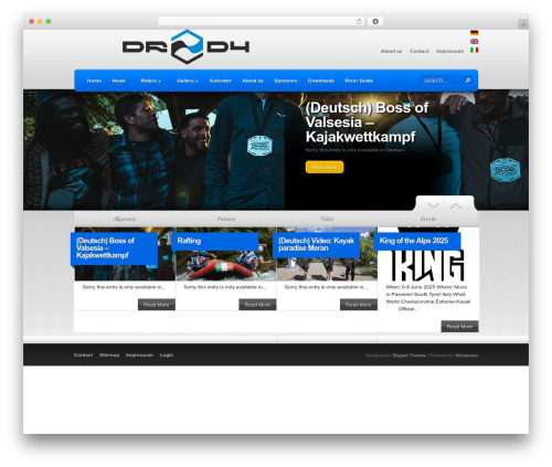 WordPress theme TheSource - drd4-rider.com