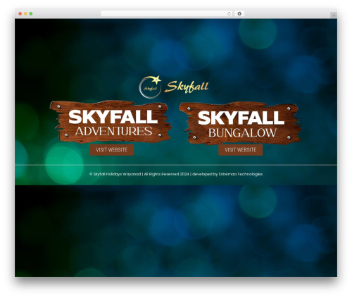 WP theme university | Shared by themes24x7.com - skyfallholidayswayanad.com