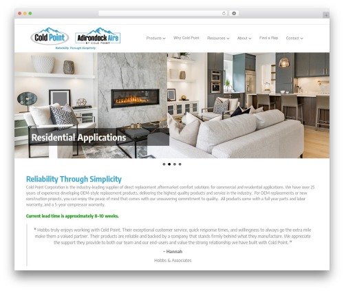 Breakdance WordPress plugin - coldpointcorp.com