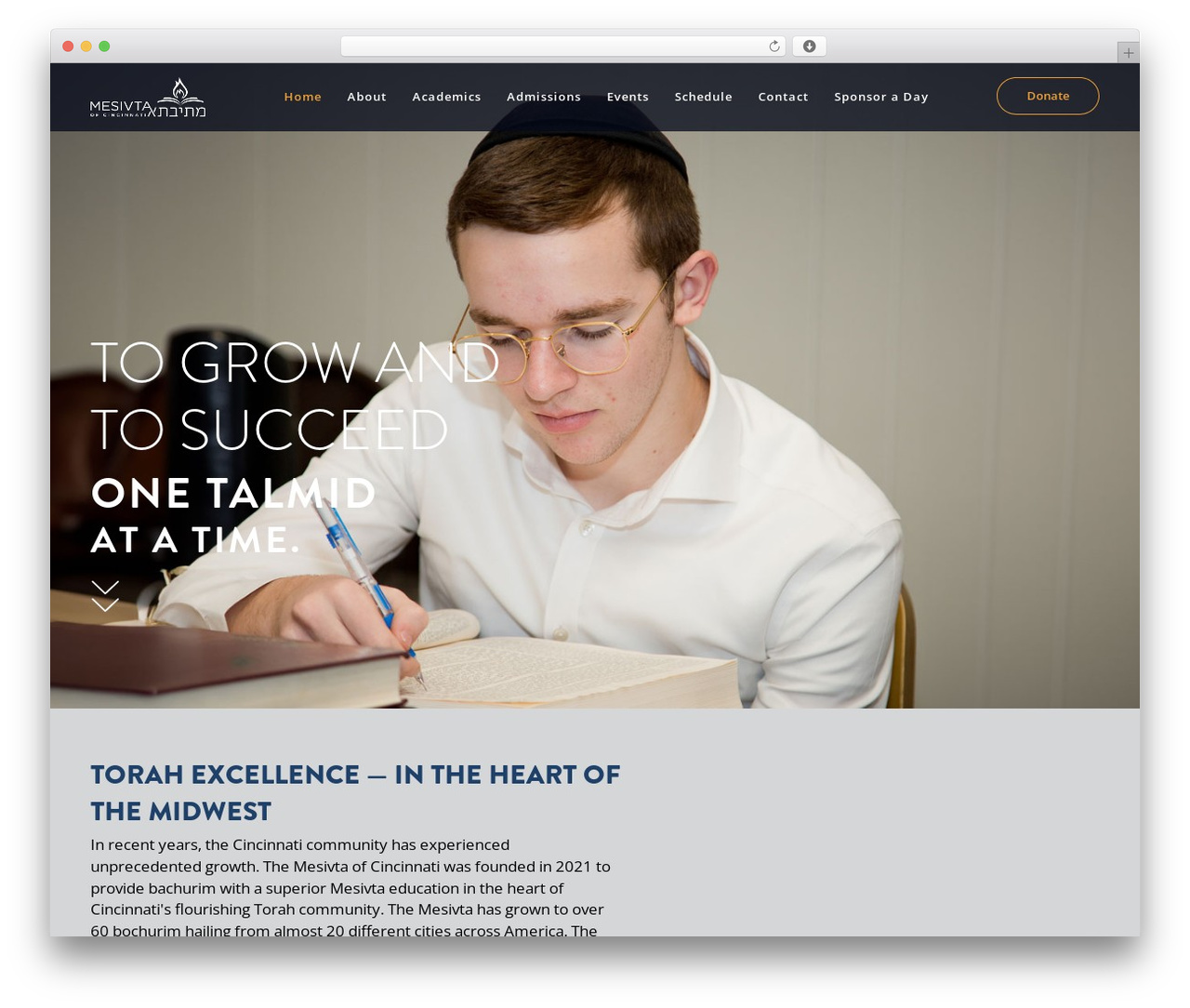Beaver Builder Theme theme WordPress - mesivtaofcincinnati.org