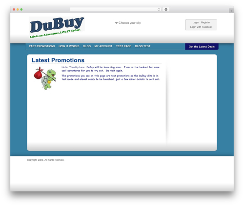 Blank Child Theme best WordPress theme - dubuy.co.za/latestdeals