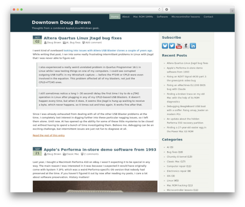 Subscribe / Connect / Follow Widget (subscribe-connect-follow-widget) free WordPress plugin - downtowndougbrown.com