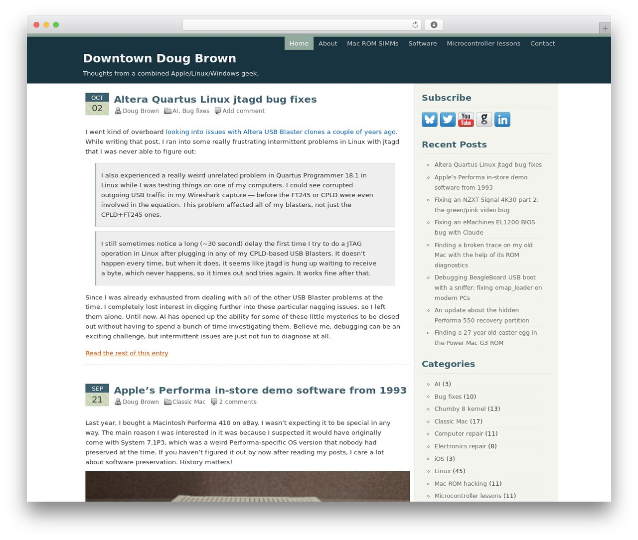 Coogee best WordPress theme - downtowndougbrown.com
