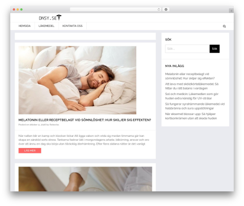 Craze free WordPress theme - dnsy.se Craze free WordPress theme - dnsy.se