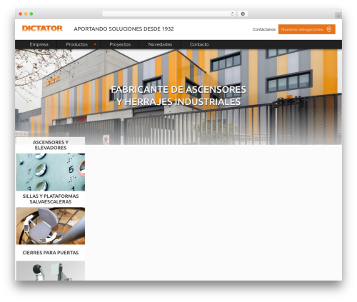 DICTATOR Theme WordPress theme - dictator.es