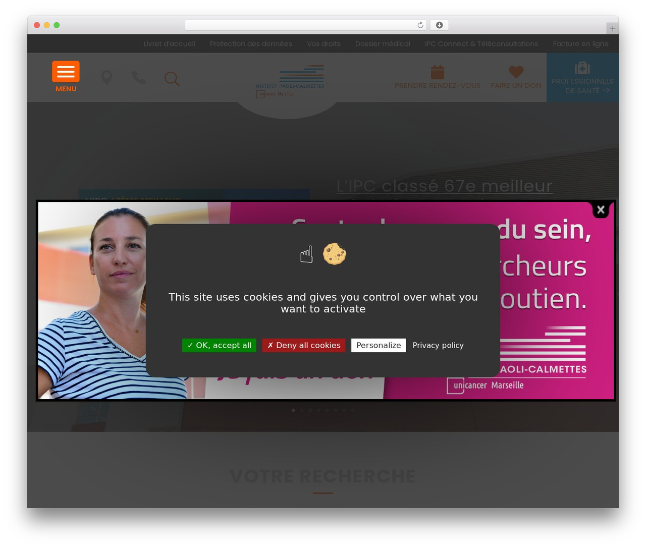 Divi WordPress theme - institutpaolicalmettes.fr