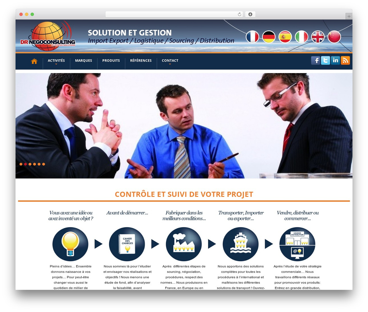 Doc Nego WordPress theme - dr-negoconsulting.com