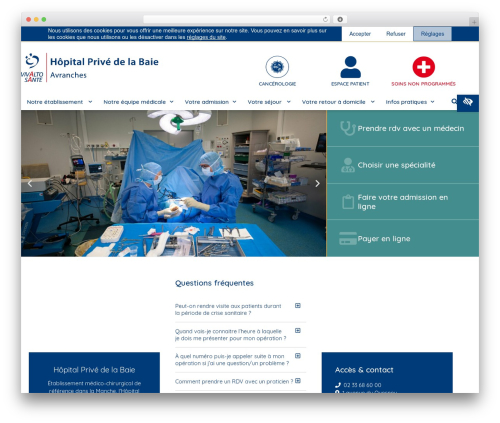 Elementor Hello Theme WordPress theme - hopitalprivedelabaie.vivalto-sante.com