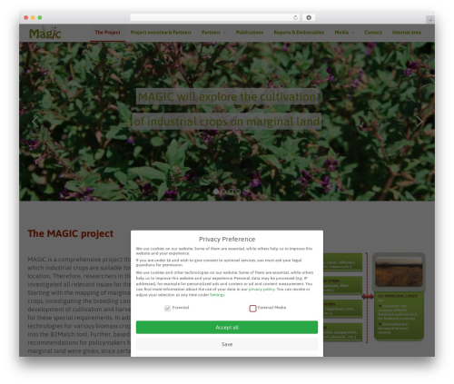 Hybrid composer WordPress plugin - magic-h2020.eu