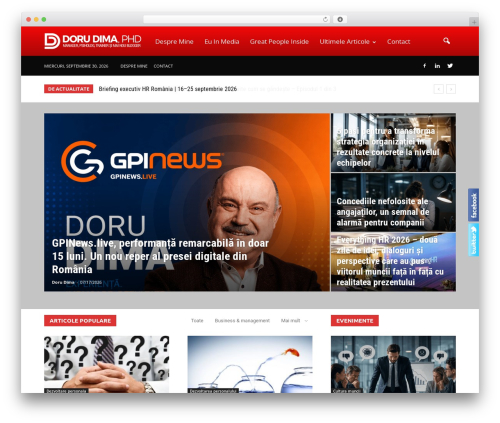 Arscode social slider WordPress plugin - dorudima.ro