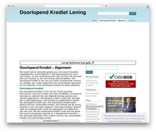 Padangan WP theme - doorlopend-krediet-lening.nl