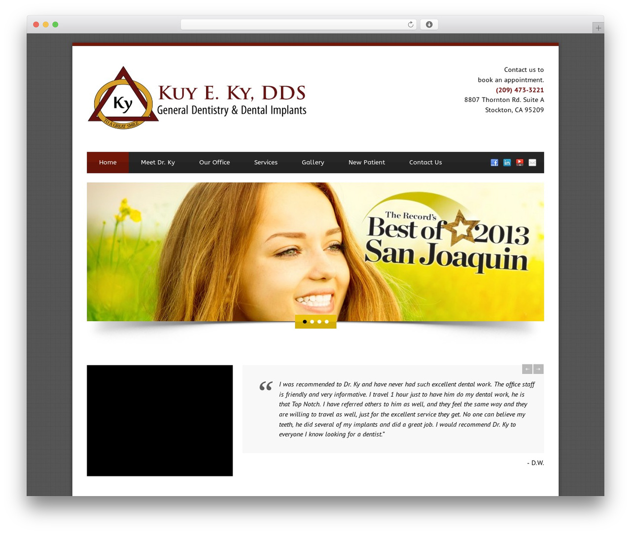 Theme WordPress Blue Diamond - doctorky.com