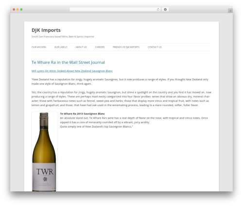 Theme WordPress djk - djkimports.com