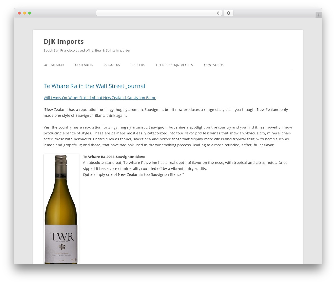 Theme WordPress djk - djkimports.com