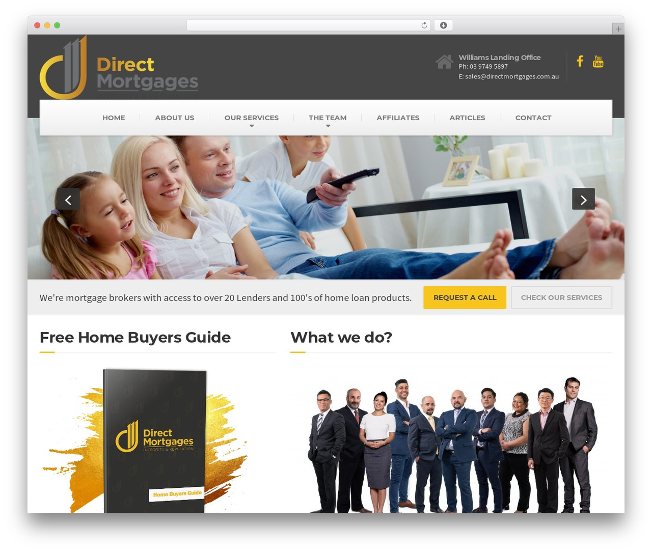 Theme WordPress BuildPress WP Theme - directmortgages.com.au