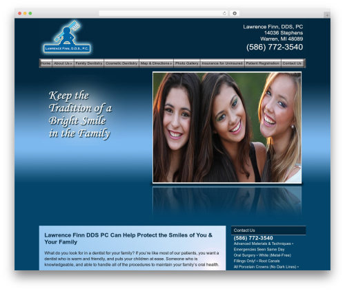 Theme WordPress Catalyst - dr-finn.com