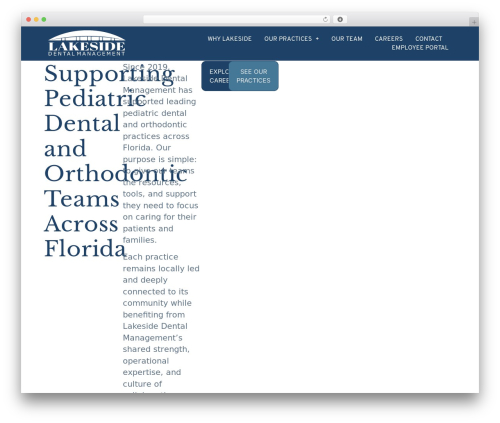 Theme WordPress Hello Elementor - lakesidedentalmanagement.com