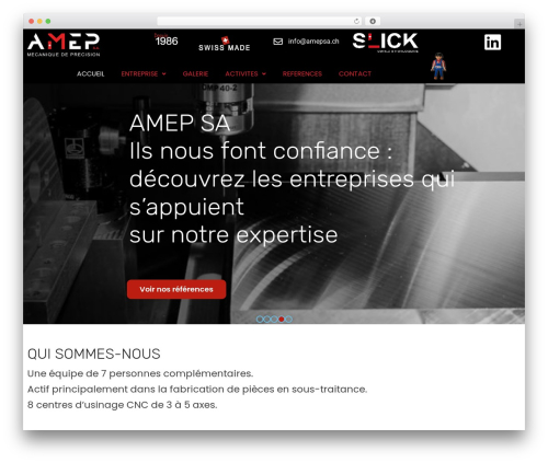Theme WordPress Indu - amepsa.ch