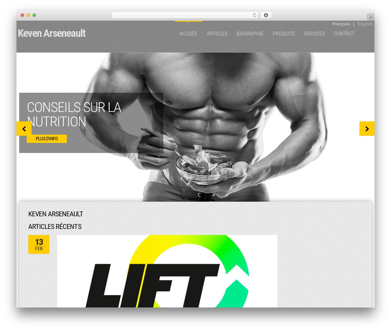 WordPress theme Olympic - kevenarseneault.com/fr WordPress theme Olympic - kevenarseneault.com/fr