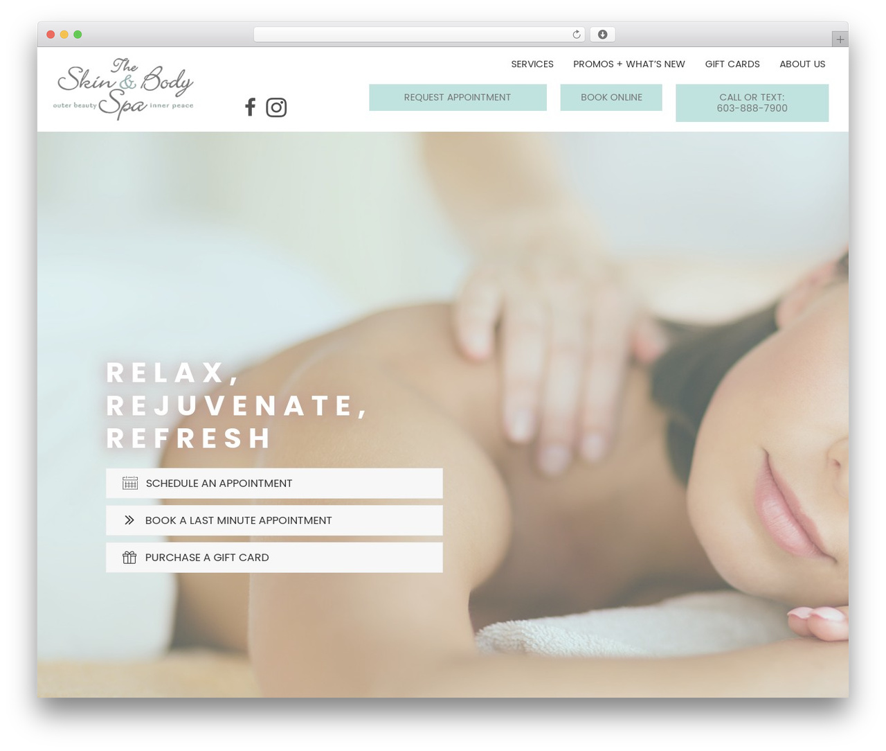 WordPress theme Woo360 Child Theme - www.theskinandbodyspa.com