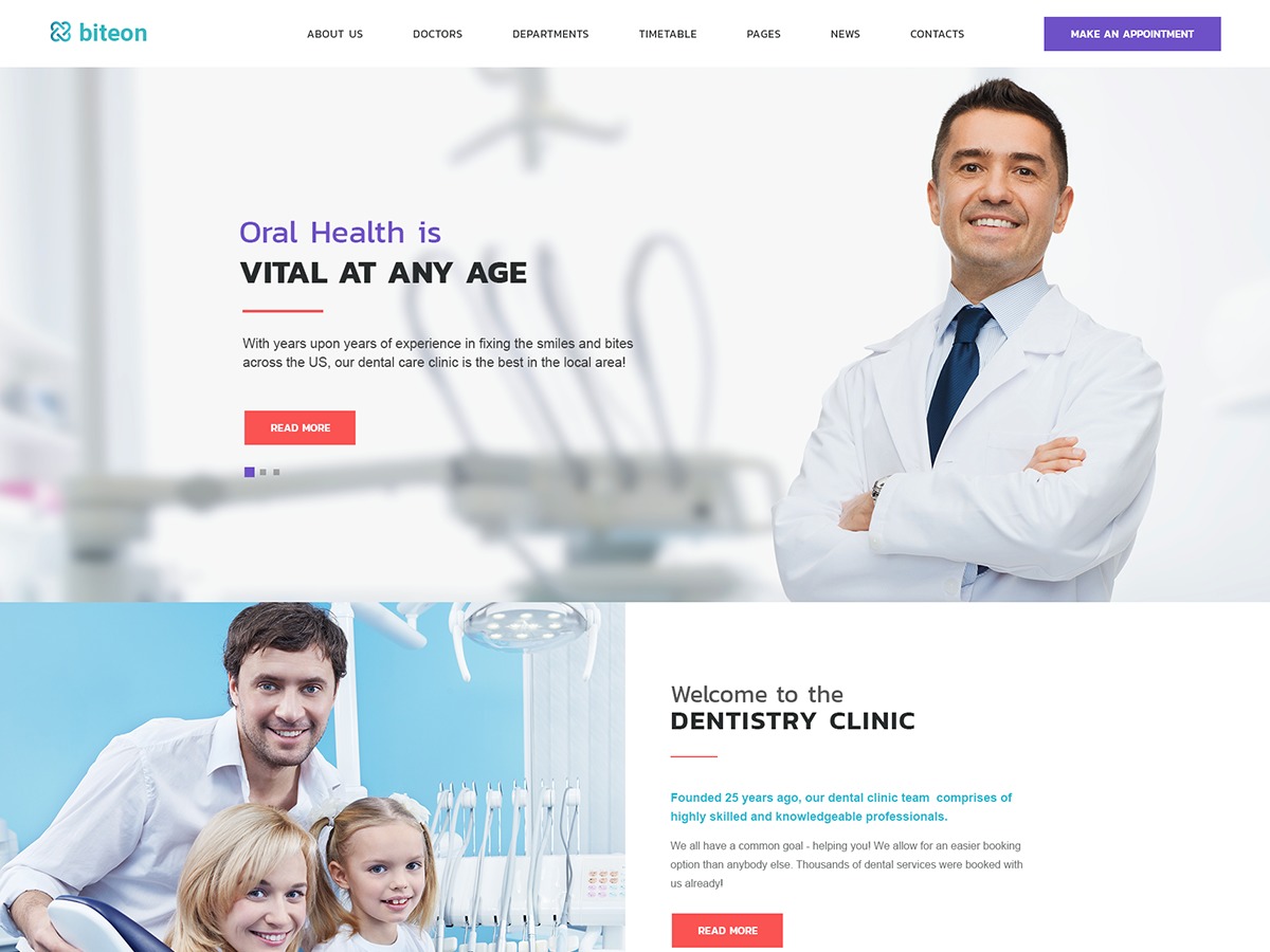 WordPress theme Biteon WordPress theme Biteon