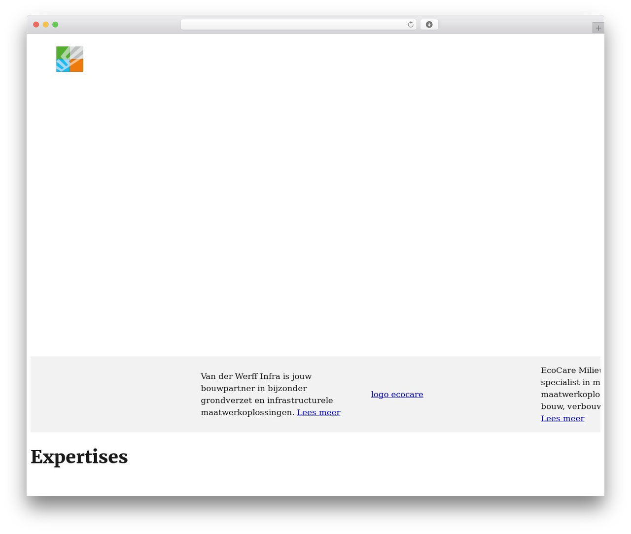 WordPress theme Bricks - vanderwerffgroep.nl