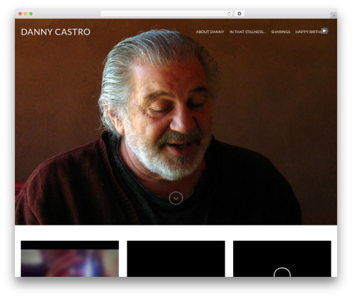 WordPress theme Cardinal - dannycastro.org