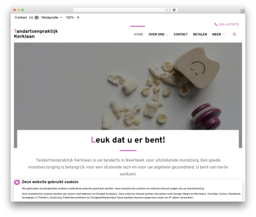 Ph activeservices mu WordPress plugin - www.tandartsenpraktijkkerklaan.nl