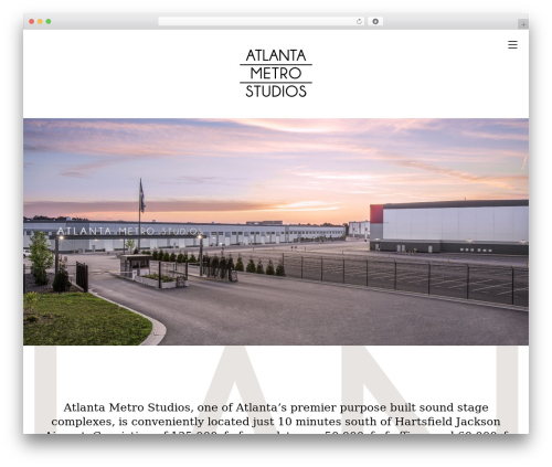 WordPress theme Model b Template - atlantametrostudios.com