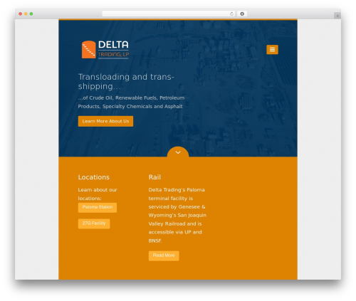 WordPress theme Sputnik - deltatradinglp.com