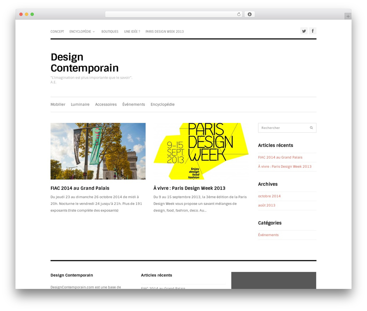 WordPress website theme Apollo - design-contemporain.com