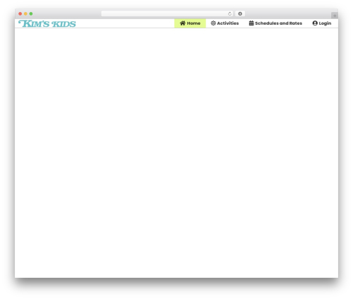 WordPress website theme Themify Ultra - kimskidscamp.com
