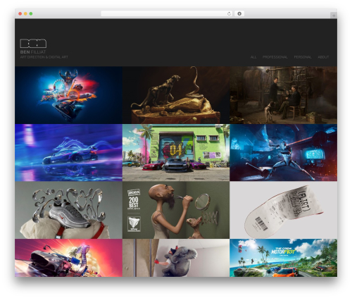 WP theme Benoit Filliat - da-ben.net