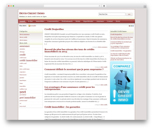 WP theme Rainbow Style - devis-credit-immo.com