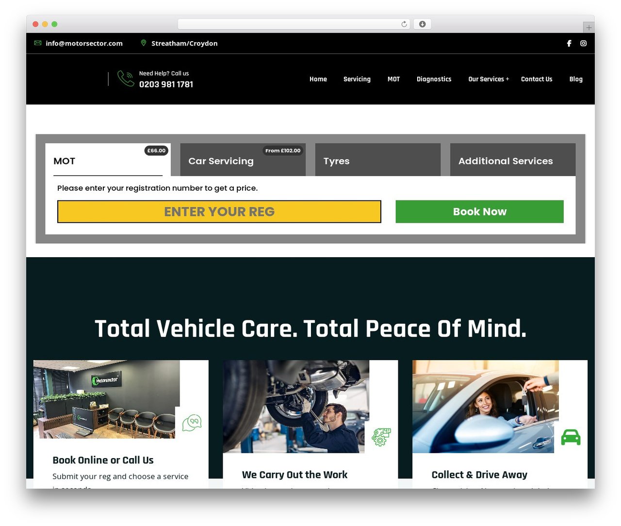 Autixir motors WordPress theme - motorsector.com Autixir motors WordPress theme - motorsector.com