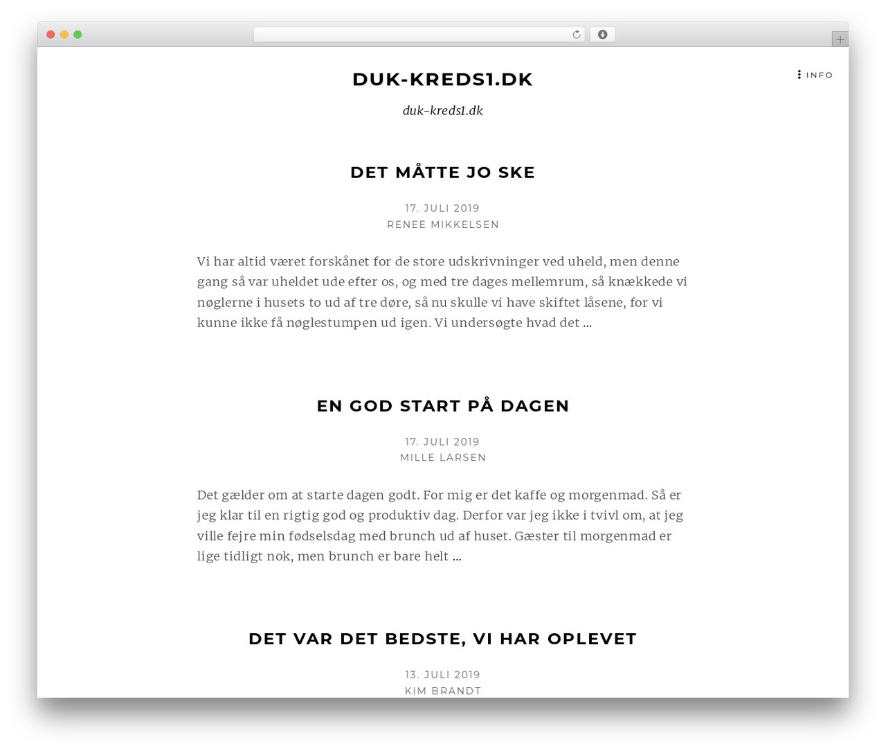 Best WordPress theme Munsa Lite - duk-kreds1.dk