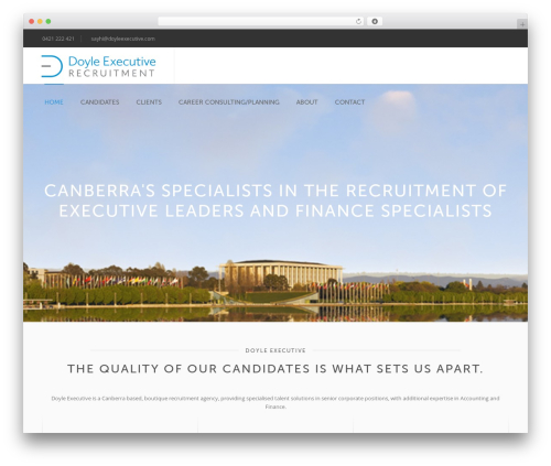 Blandes WP theme - doyleexecutive.com