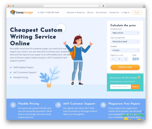 Cta widgets WordPress plugin - essayassign.com