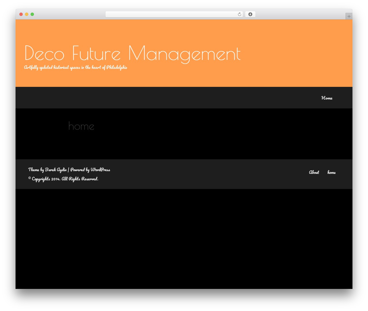 Business One WordPress theme - decofuture.com Business One WordPress theme - decofuture.com