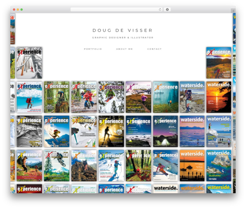 Coastal best WordPress theme - dougdevisser.com