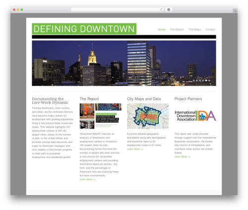 Craft best WordPress theme - definingdowntown.org