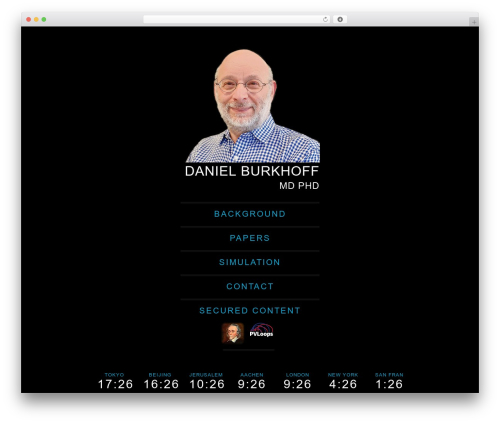 Daniel Burkhoff Theme theme WordPress - danielburkhoff.com