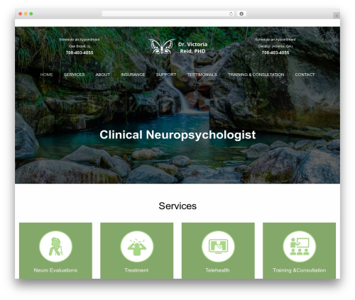 Default Theme WordPress theme - drvictoriareid.com