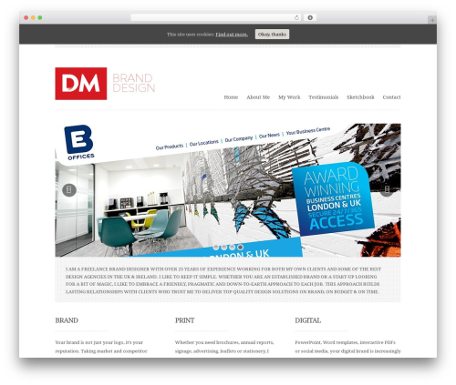 dePosito WordPress theme - dmbranddesign.com