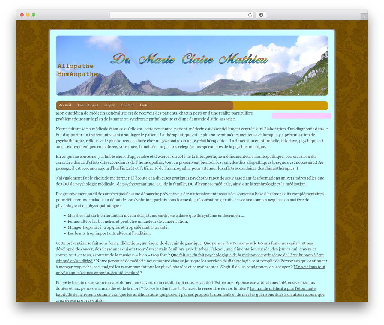 DOCMCM WordPress page theme - docmcm.fr